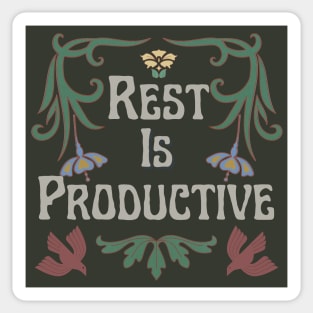 Copy of Rest is Productive Sticker